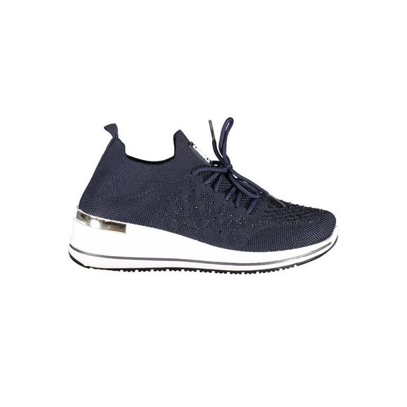 Laura Biagiotti Blue Polyester Women Women's Sneaker